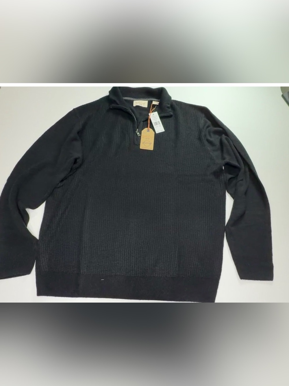 $75 Weatherproof Vintage Men's Sweater Black Size XL